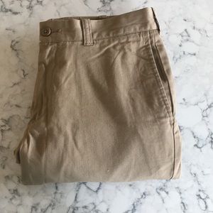 Jcrew mercantile flannel lined khakis